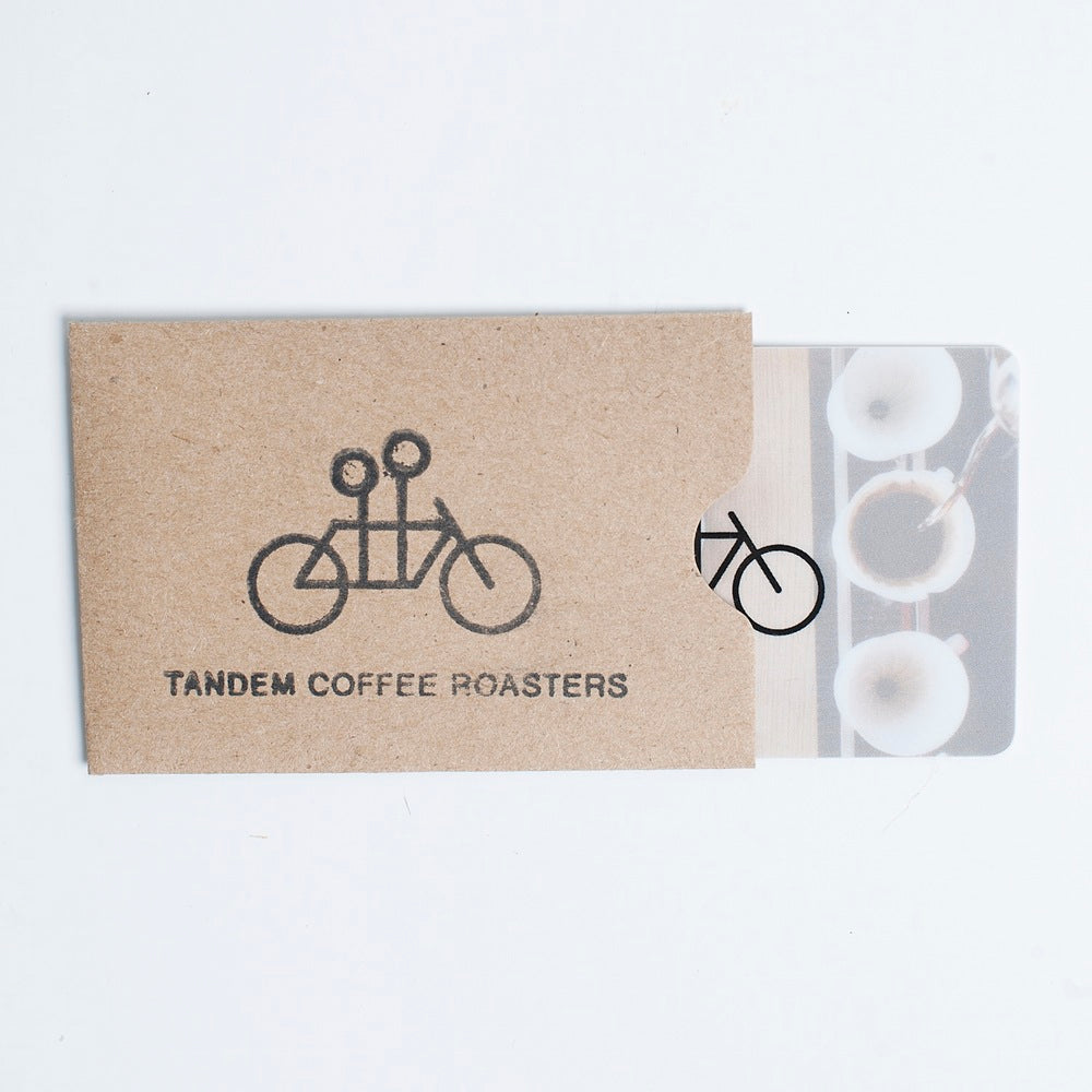 Gift Card (for brick and mortar Tandems)