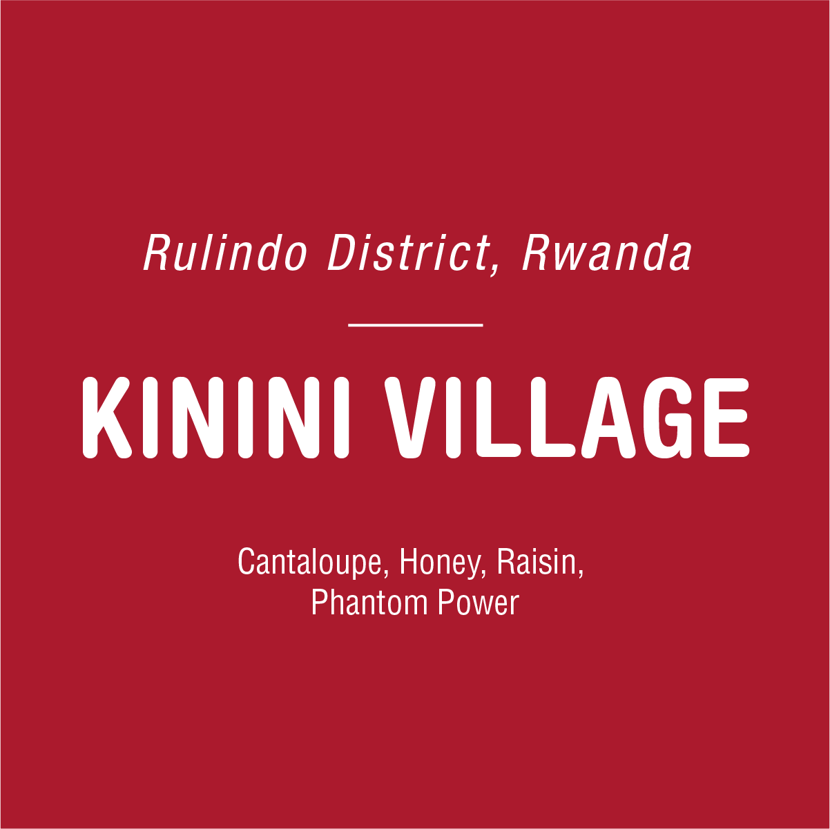 Kinini Village